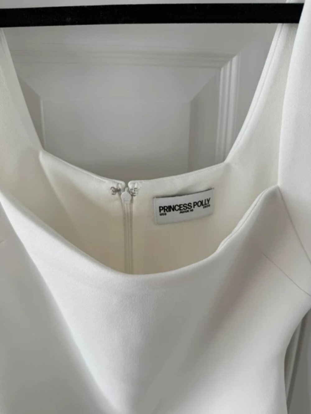 princess polly white graduation mini dress - Picture 4 of 4